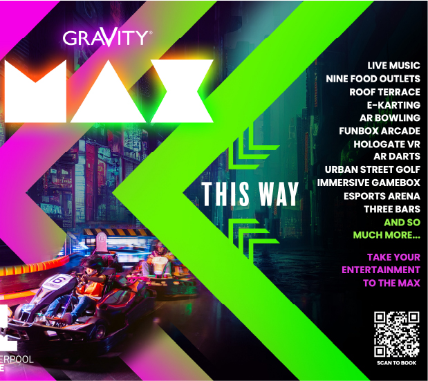 Gravity Max Stairwell Graphic