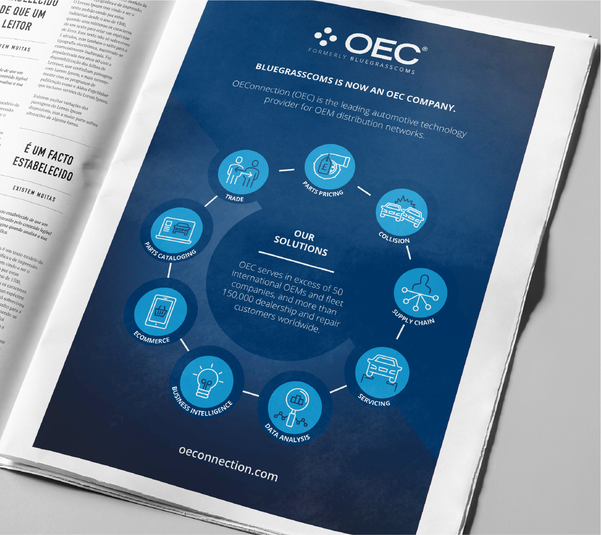 OEC Press Advert